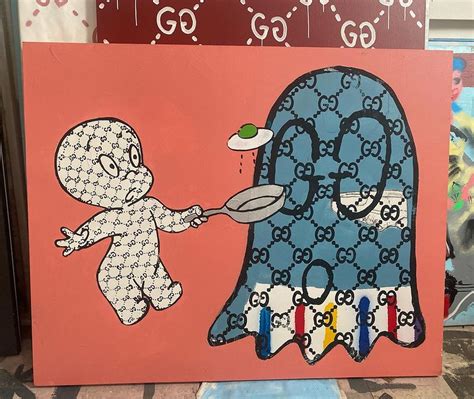 gucci ghost painting for sale|Guccighost’s street art broke the mould on fashion IP. Now he’s .